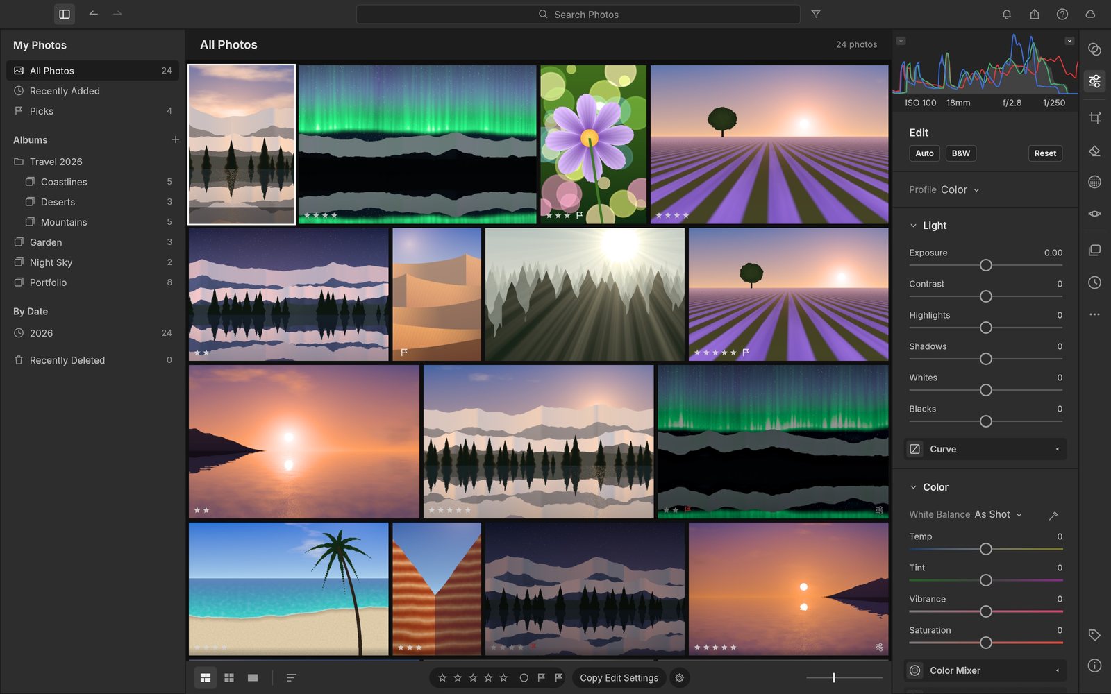 MSLight: Photo Grid library